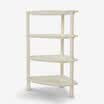 JIALEMINGPIN 4 shelf plastic storage rack