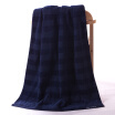 Gold towel home textiles cotton satin color bath towel single piece blue 424g 135 75cm