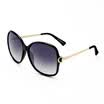 Jingdong Supermarket Ms San&39s sunglasses trendy large round box simple polarized glasses driving sunglasses female 8509 amber