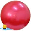 Lion Enpex 75cm Yoga Ball Thicker Blast Fitness Ball Red