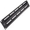 Shanze SAMZHE WAN-46 high-end engineering gold-plated version of 50 voice telephone patch panel rack modular