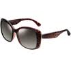 EYEPLAY sunglasses female models trend polarizing sunglasses island glasses eyes play B1509014TP-C2-58mm red tortoiseshell frame gray