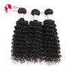 Malaysian Deep Curly Virgin Hair 7A Unprocessed Virgin Hair Extensions Deep Wave Malaysian Hair 3 Bundles Deep Curly Virgin Hair