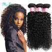 Brazilian Kinky Curly Virgin Hair 4 Bundles 7A Brazilian Virgin Hair Kinky Wave Human Hair Extension Cheap Bundles of Weave