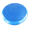 Deweyer Yoga Massage Cushion Balancing Pan Feet Rehabilitation Pad Thickening Anti-riot Yoga Balance Air Cushion Ball Blue