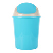 Sheng Silk Shang Shang clamshell trash candy color toilet barrels barrels round basket baskets blue large 5131