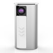 Eccentric live E2 arc pulse lighter 3400 mAh charge treasure two electronic cigarette lighter creative birthday gift male crystal silver Eccentric live E2 arc pulse lighter 3400 mAh charge treasure two electronic cigarette lighter creative birthday gift male crystal silver