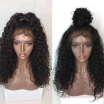 7A Curly Lace Front Wig With Baby Hair Brazilian Lace Frontal Wig Glueless Lace Front Human Hair Wigs For Black Women