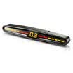 Iron general steelmate car reversing radar front 4 probe general type - matte black