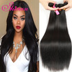 Cheap 7A Malaysian Virgin Hair Straight 100g Bundle Deals 8"-28" Malaysian Straight Hair Weave 4 Pcs Cheap Virgin Straight Hair