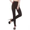 St Paul Paul Leggings Women&39s thin section of high waist one pants Slim was thin PU-9804 coffee color are all yards