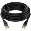 Shanze SAMZHE CAH-6100 six CAT6 Gigabit eight-core twisted-pair network jumper computer cable black 10 meters