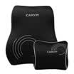 Jingdong supermarket car house ICAROOM car headrest lumbar I16-868A memory cotton neck pillow backrest set shallow coffee color