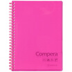 COMIX CPA5801 Compera double helix PP face notepad A5 page 80 red