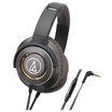 Audio-Technica ATH-WS770iS Portable Smartphone Headset Gold Brown
