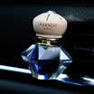 Jainco car perfume car car ornaments ornaments air outlet dual-use cologne royal family life crystal yellow