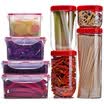 Locklock lock lock locklock than the rabbit series of plastic crisper three-piece sealed lunch box storage package snack storage tank HPL817-PRS001
