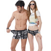 Jingdong Supermarket Shu Gongfang single Mens underwear autumn couple underwear fashion sexy temptation men&women flat an