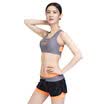 Sanqi SANQI bikini swimwear ladies small chest big chest gather movement bikini Korean wind hot springs swimwear 88030 orange M code