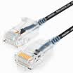 Shanze SAMZHE SZH-6050 super six types of fine diameter CAT6A high purity oxygen-free copper network jumper 8-core twisted-pair high-speed ultra-6 type RJ45 network cable 5 meters black