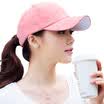 Jingdong supermarket Lan Shiyu LANSHIYU M0230 Korean baseball cap female spring&summer shade duck cap deep pink