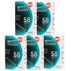 Baili Le Condoms Men&39s ultra-thin condoms large sets of Superman sets comfortable fit large size multiple lubrication 10 5 boxes 58mm within the gift measurement card