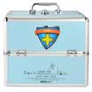 Jin Longxing R8035 double open family medicine box home first aid box access box medicine storage box cosmetics finishing box sky blue