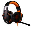 KOTION EACH G2000 Computer Games Headset Bass Microphone Microphone Notebook Desktop Headset Black Orange