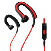 Pioneer SE-E711T ear hanging ear style headphones music phone headset red