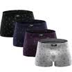 Heng Yuanxiang modal underwear men&39s printing fashion waist tie pants mixed color 4 boxed 185110