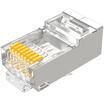 Shanze SAMZHE WL-6100 six types of network crystal head 6 RJ45 network crystal head 8P8C computer network cable connector Cat6 crystal head 100