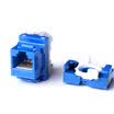 AMPCOM AMPCOM network module to avoid playing engineering grade gold-plated super five network cable head blue
