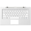 Cool than the cube CDK08 high-end adsorption keyboard iwork1X original original magnetic keyboard with dual USB multi-function gestures touch silver