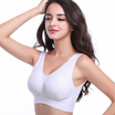 Arctic cashmere sports bra no steel ring sexy comfortable underwear sports vest white M