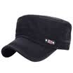 Jingdong Supermarket Meng Si Ke MSEK MMZ170256 cap of the men&39s Korean version of the fashionable flat-top hat to wash the old military hat shade couple hat white