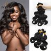 Lady Focus Brazilian Hair Virgin Hair Body Wave Human Hair 3Pcs Lot Natural Black Unprocessed 9A Top Quality Hair