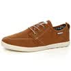 Warrior classic solid color men&39s lace low canvas shoes Korean version of pure color casual shoes tide shoes driving shoes 3470 brown 39