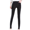 Fubixi FUBIXIAN Korean casual wild high waist elastic foot pencil pants K5188 black XXL