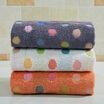 Covator Towel Color Boca Dot Jacquard Cotton Towel 3pcs 8196FT Orange Purple White 34 74cm