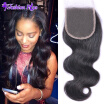 Brazilian Body Wave Lace Closure Brazilian Virgin Hair Body Wave Lace Closure Human Hair Closure Very Soft No Tangle