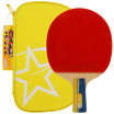 Red Double Happiness DHS 2 only installed table tennis racket entertainment type table tennis plate beat SH-3
