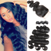 Mongolian Body Wave Hair With Closure Free Part Mongolian Deep Body Wave Weave Grade 7a Unprocessed Virgin Hair 3 Bundles