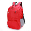 NNC 0703012 men&women common daily shoulder bag light travel backpack skin bag folding compression portable red