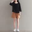 CITYPLUS Sen Female Department of wild loose was thin seven points under the sleeve sleeve T shirt CWTD172466 white all