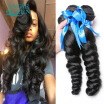 18inch 20inch 22inch Loose Wave Hair Bundles 100 Virgin Malaysian Hair Loose Body Wave Human Hair Weft Meches Bresilienne Lots 1B