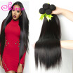 Brazilian Virgin Hair 4 Bundles Straight Human Hair 7A Unprocessed Brazilian Hair Weave Bundles Cheap Brazilian Straight Hair