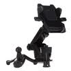 Le enjoy the day enjoy free LZJ-07 car phone holder center console sucker outlet dual-use single-handedly put retractable black for mobile phone width 55-85mm