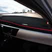 Huashi Leiling light pad 14-18 Lei Lingzhong control instrument panel sunscreen insulation dark pad auto accessories modification special black red edge