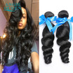 Mink Brazilian Virgin Hair Loose Wave 3 Bundles 7A Unprocessed Virgin Human Hair Brazilian Loose Wave Virgin Hair Wavy Bundles