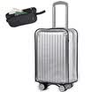 Green Reed Trolley Case Protective Case Transparent Dust Cover Thickened 26 &quot